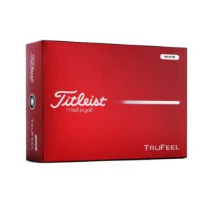 Pelota para golf Titleist, series Trufeel caja de 12 UND