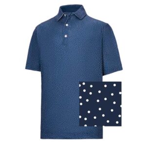 Polo de golf FootJoy, Scatter Dot Pique