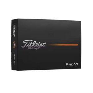 Pelota para Golf Titleist, series PRO V1 caja de 12 UND