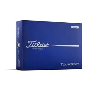 Pelota para Golf Titleist, series Tour Soft caja de 12 UND