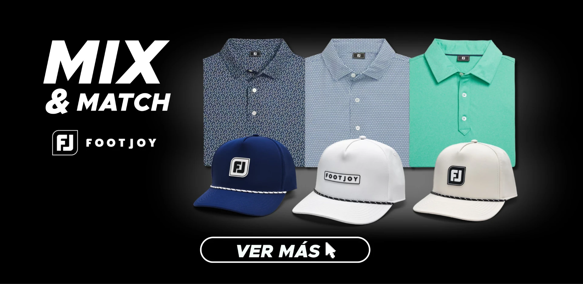 Footjoy, mix and match - Adquiere los producto en SportCity, tu tienda deportiva favorita
